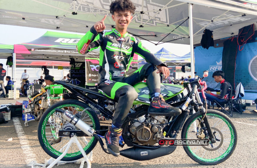 Hari Ke 1 SID Round 2 Meikarta: Ninja 155 Std Arla Motor Sudah Juara di Kelas Pemula, time 6,9 detik Sendirian!