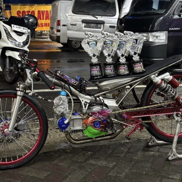 DragBike Purwodadi: Debut Perdana Sleep Engine 200cc CV Meurah Intan Langsung Tebar Pesona