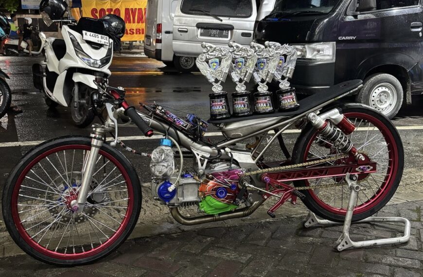 DragBike Purwodadi: Debut Perdana Sleep Engine 200cc CV Meurah Intan Langsung Tebar Pesona