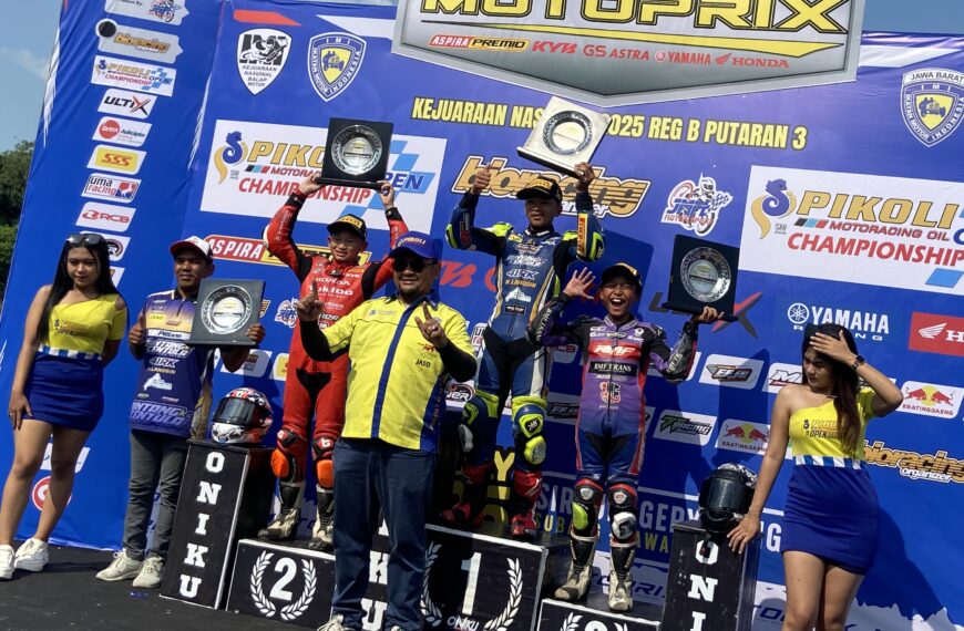 Hasil Lengkap Kejurnas Motoprix Region B Seri 3 Subang, Hari Minggu