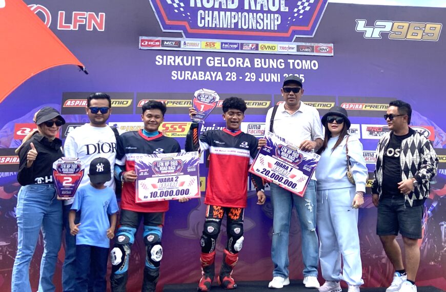 LFN HP969 Seri 1: Bebek 2Tak 125cc Racikan BG78 Pamekasan Antar Gian Sandrego & Putra Ap Raih Podium 1 & 2
