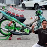 Fiz R AG Style Sekar Anom Group Berjaya di Drag Bike Gresik, Raka Komang Catat Best Time Nasional!