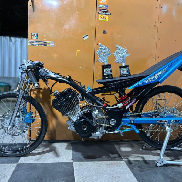FU Porting Terbaru Samudra Group 05Fast Racing Catatkan 7,5 Detik Sendirian di Dragbike Purbalingga!
