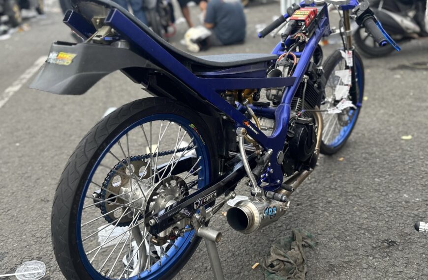 FU Porting Bulan Bertopi ML186 Lanjutkan Tren Podium, Jawara Merdeka Dragbike Karanganyar