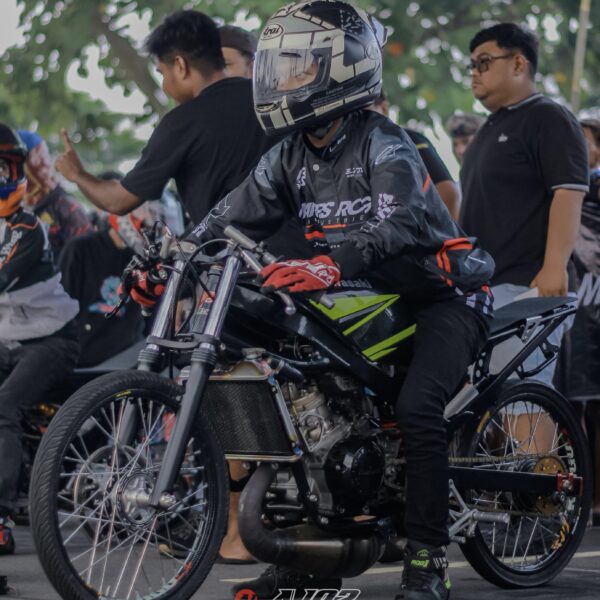 Comeback Dengan Set Up Baru Ninja 155 RacingFast Langsung Tembus 6,9 Detik dan Raih Podium di Dragbike Purbalingga