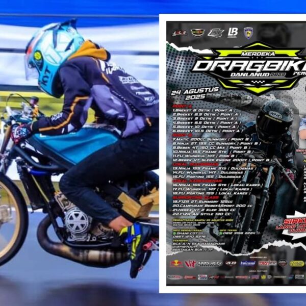 Merdeka Danlanud DragBike Siap Digelar Minggu, 24 Agustus di Lanud Wirasaba Purbalingga