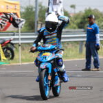 Tanpa Rem Belakang, Febrian Yusuf ‘Bonero Racing’ Juara Bebek 2Tak 125cc Novice di MCR Seri 2