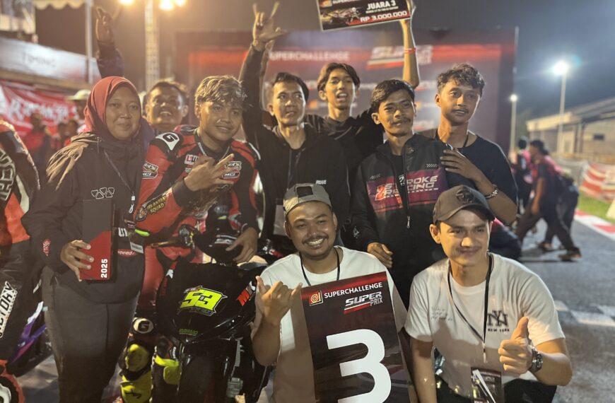 Pakai Spek MP2 Novice MK Baja Cianjur Sukses Raih Podium Ke 3 di Race 1 MP1 Superchallenge Super Prix Seri 3 Tasikmalaya