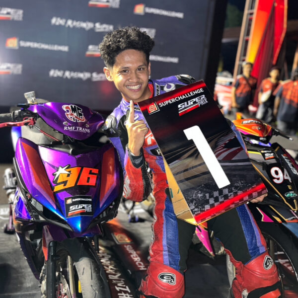 Kondisi Kurang Fit, HF Rasya ‘RMF Trans’ Tetap Mampu Raih Podium Terbaik di MP2 Novice Race 1