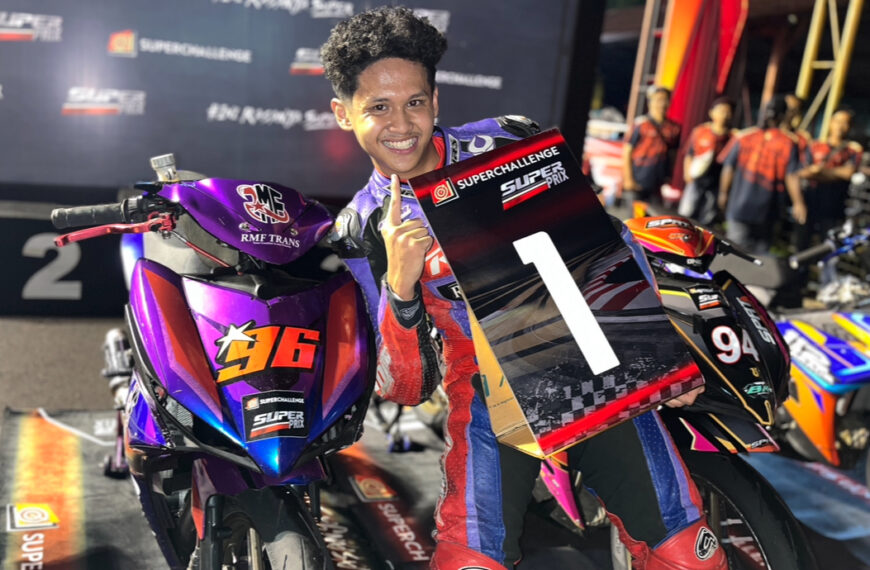 Kondisi Kurang Fit, HF Rasya ‘RMF Trans’ Tetap Mampu Raih Podium Terbaik di MP2 Novice Race 1