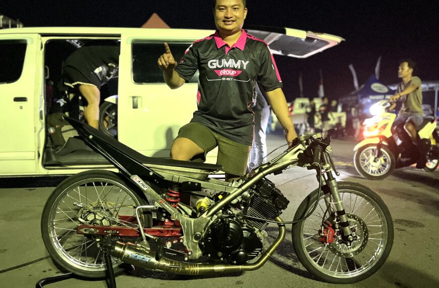 Mesin Baru FU Wungkul ‘Ndoro Ayu Hasil Papua’ Racikan YIN Racing Dominasi Podium di Merdeka DragBike Purbalingga!