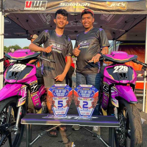 LFN HP969: Azara ‘Jalia157 Transport’ Amankan Poin di Top 3 Klasement Sementara 2Tak Novice ‘Puji Tuhan Seri 2 Ada Rezeki’