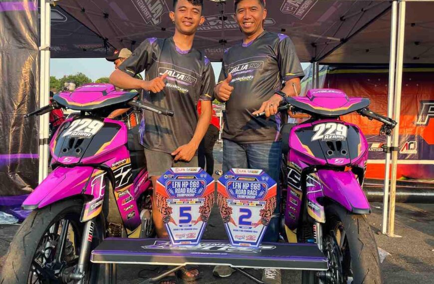 LFN HP969: Azara ‘Jalia157 Transport’ Amankan Poin di Top 3 Klasement Sementara 2Tak Novice ‘Puji Tuhan Seri 2 Ada Rezeki’