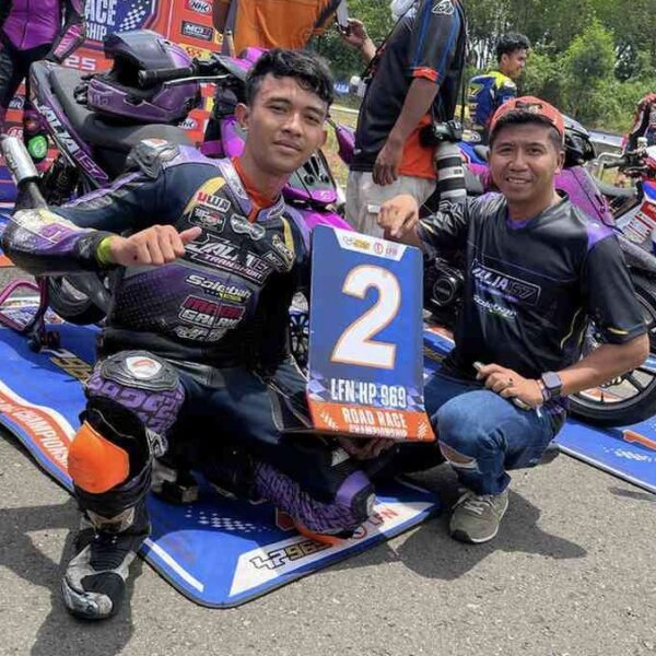 LFN HP969 Seri 2: Azara Lanjutkan Tradisi Podium, Jalia157 Transport Bebek 2Tak 116cc Novice Finis ke 2!