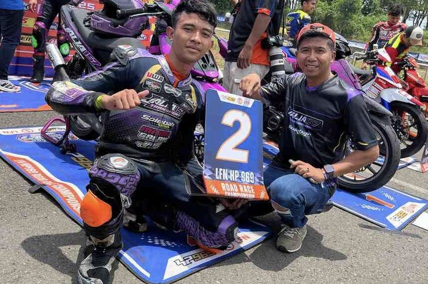 LFN HP969 Seri 2: Azara Lanjutkan Tradisi Podium, Jalia157 Transport Bebek 2Tak 116cc Novice Finis ke 2!