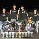 Nanda Kotak Dan M. Alif ‘UD Tani Afdhal’ Sukses Jadi Jawara di Tiga Kelas Bergengsi dan Borong Podium di Drag Bike Seri 2 Takalar