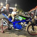 Black Dragbike Malang: Tampil Sebagai Tuan Rumah, Deni Deblonk Jawara Ninja 155cc Std “Ninjaku Tak Pernah Ingkar Janji”