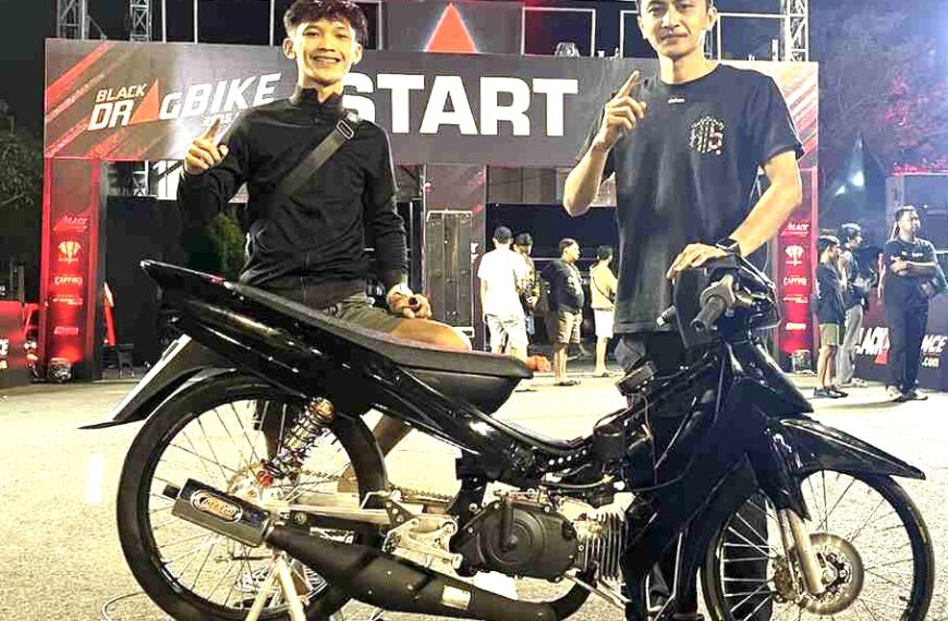 Black Dragbike Malang: Perdana Tarung AG Style Rizqy Motorsport Racikan DJM Blitar Langsung Catatkan 7,5 Detik dan Dominasi Podium