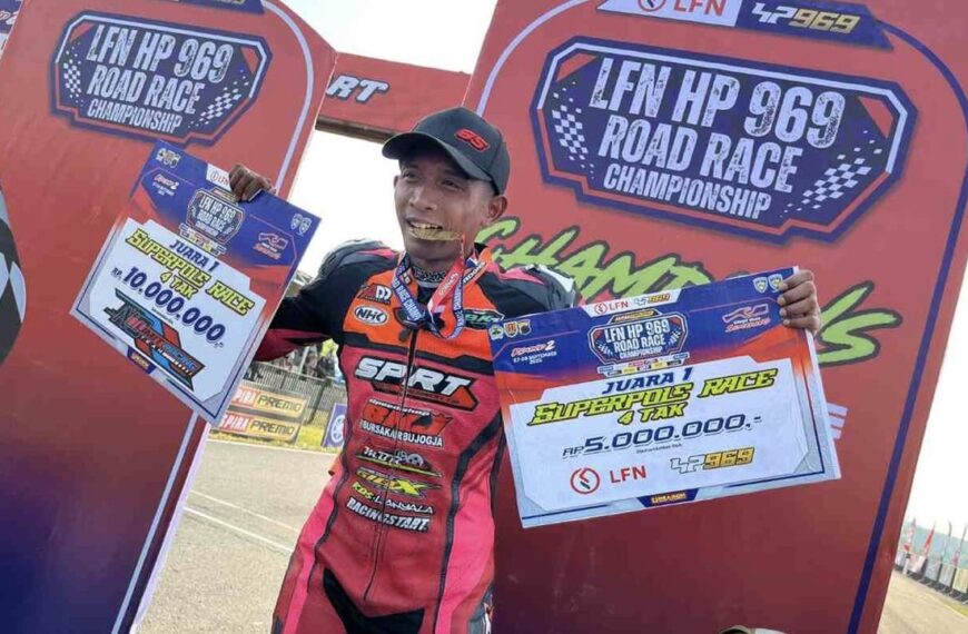 LFN Seri 2 Semarang: M Erfin Tampil Istimewa, Menangi Race Superpole MP1 dan Kantongi Rp15 Juta!