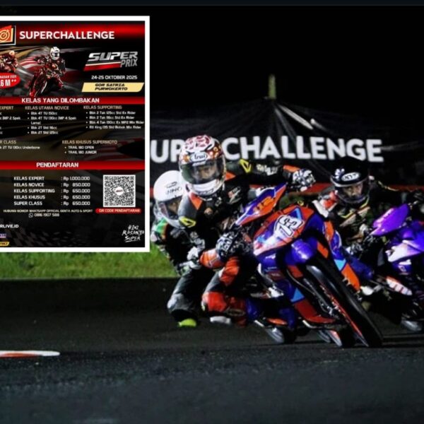Super Prix Seri 4: GOR Satria Purwokerto Siap Disulap Jadi Sirkuit Road Race Mewah & Banjir Hadiah!