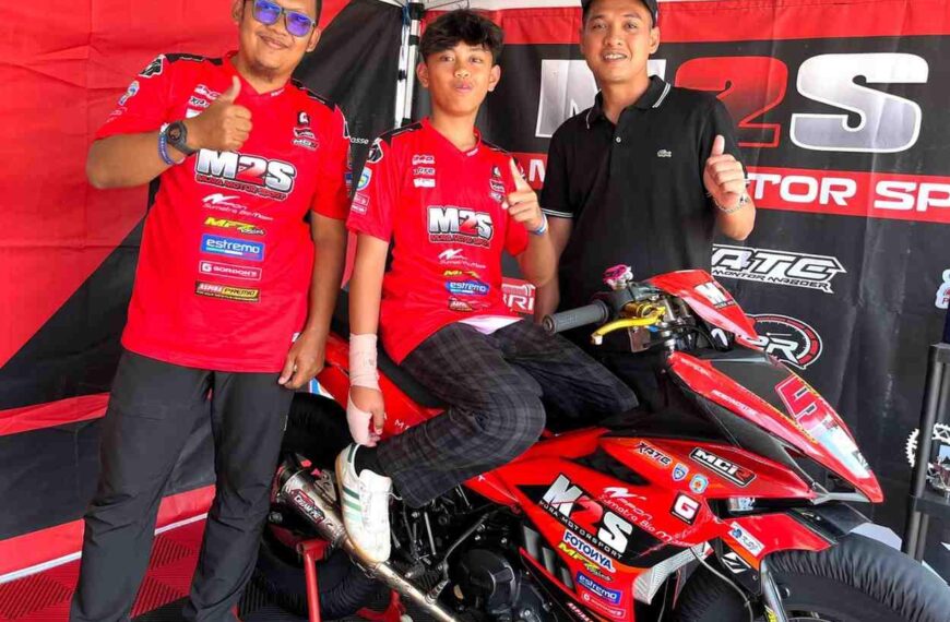 Muhammad Hekaska Riswandi, Putra Wabup Temanggung Siap Terjun di Dunia Balap Road Race