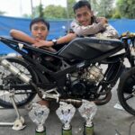 Risetan Mesin Baru Ninja 155cc Std KGRT Pemalang Langsung Raih Podium di Dragbike Purworejo Lewat Febri Jenglot