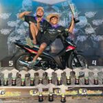 Jangkar Miring Racing Team Sukses Raih Lima Podium Terbaik dan Amankan Juara Umum Open Bersama Sukma S di Kejurnas DragBike Singkawang