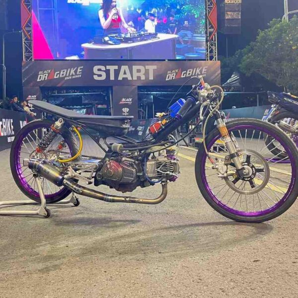 Turunkan Lift Noken As, Sleep Engine 200cc 73 Boys RFK Jetis Racing Jawara di Black Dragbike Purwokerto!