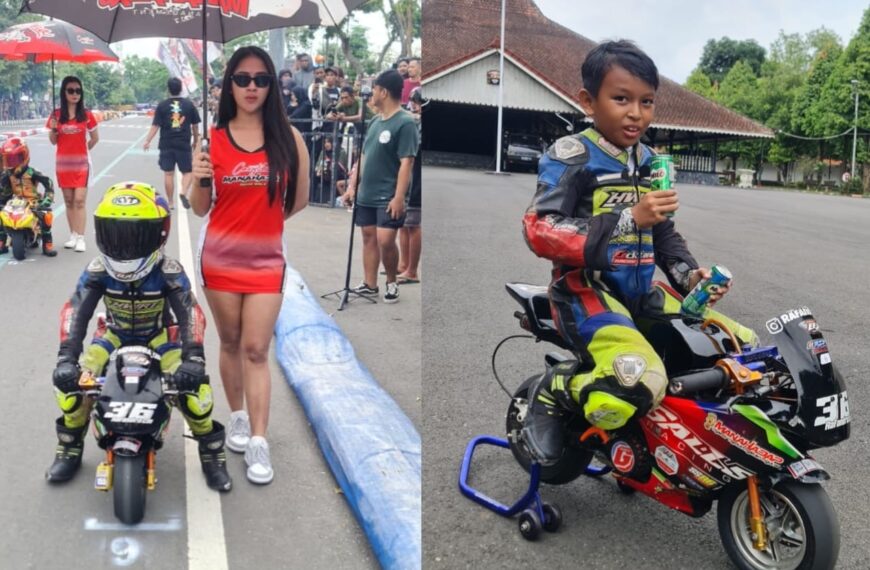 Rafandra, Pebalap Cilik Asal Klaten Sukses Tampil Apik di Gelaran Casytamanahadap Seri 4 Purworejo