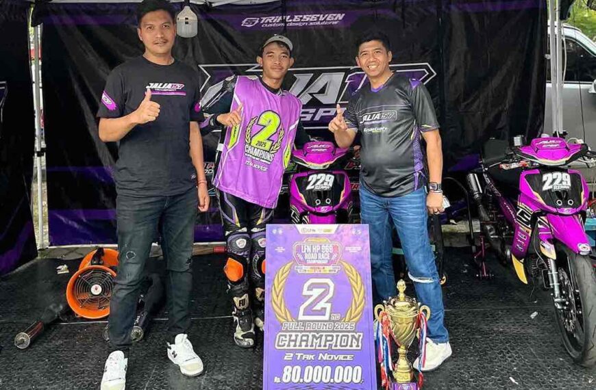 Jalia157 Transpot Tutup Akhir Musim 2025 Dengan Raihan Manis Bersama Azzara di LFN HP969 Road Race