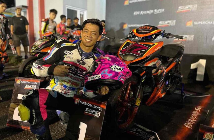 Final Super Prix Boyolali: Start Grid Belakang, Aditya Fauzi ‘No Limit’ Buktikan Kualitas Jawara Bebek 4T 150cc Race 1