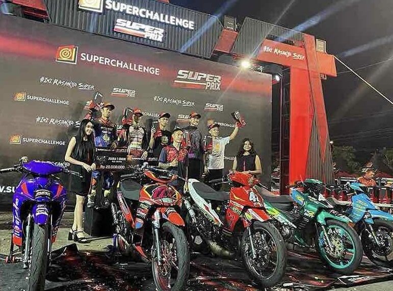 Daftar Juara Umum dan Standing Point Akhir Superchallenge Super Prix Road Race 2025