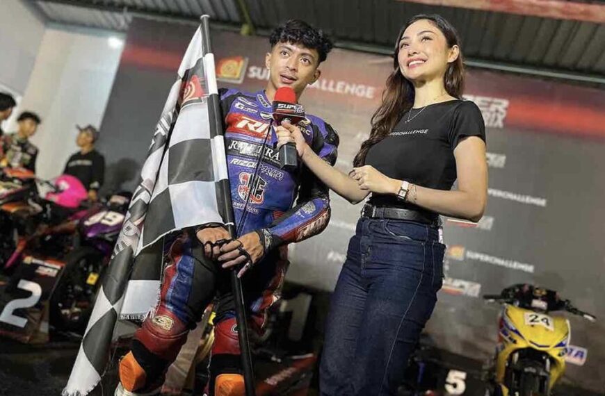 Final Super Prix Boyolali: Nicky Haiden RMF Trans Kuasai Race 1 Kelas MP2