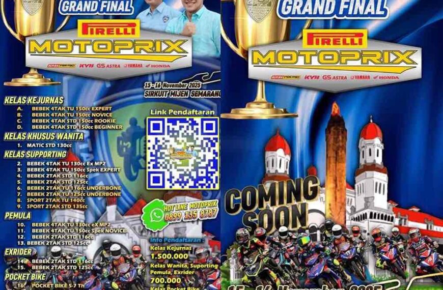 Grand Final Motoprix 2025 Siap Dihelat Akhir Pekan Ini, Pertemukan Jawara dari Berbagai Region!