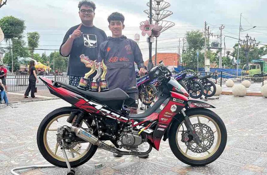 Garasi 141 Purworejo Ft 12 Racing Sukses Tampil Dominan di Tiga Kategori Bebek 4Tak 130cc (ExMP2)