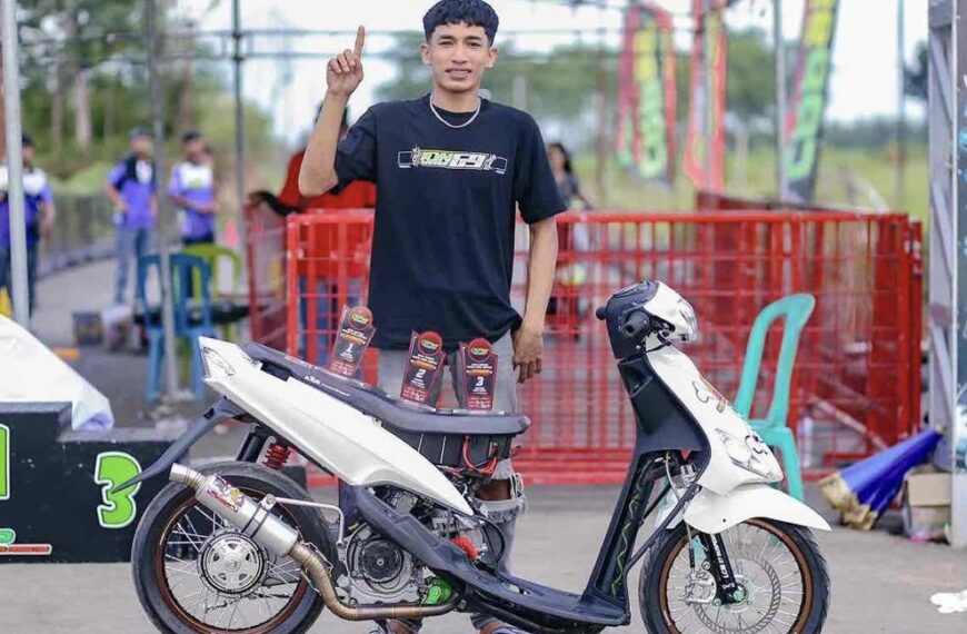Matic Sunmori 200cc Ion 69Garage Catatkan Best Time dan Borong Podium 1–3 di Dragbike CRP 99 Lampung