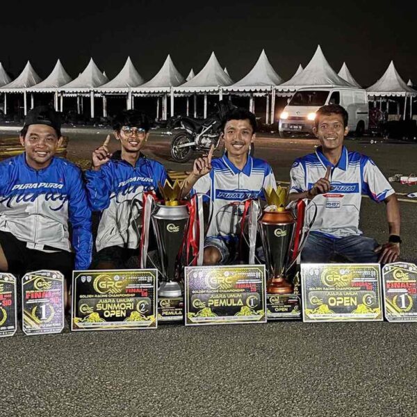 Pura-Pura Garage Bengkulu Sukses Raih Dua Gelar Juara Umum di GRC 2025 Bersama Nanda Kotak