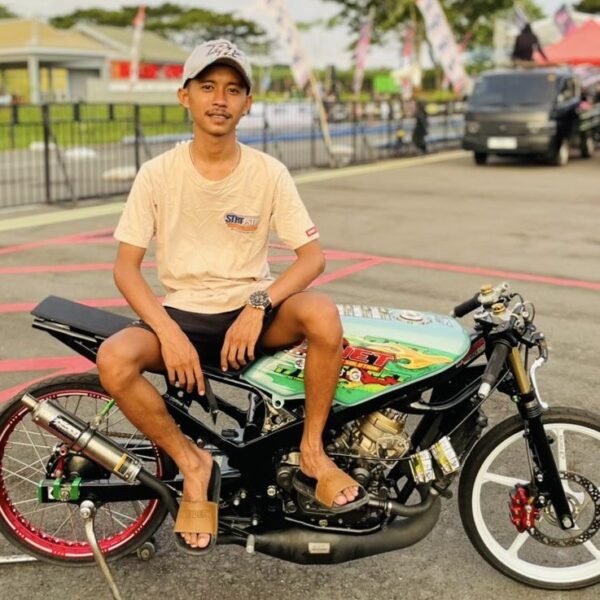 Come Back! Ninja 155cc Std 17Net Melesat Kencang Bak Jaringan Wifi 17Net, Raih Podium Terbaik di Dragbike Purbalingga