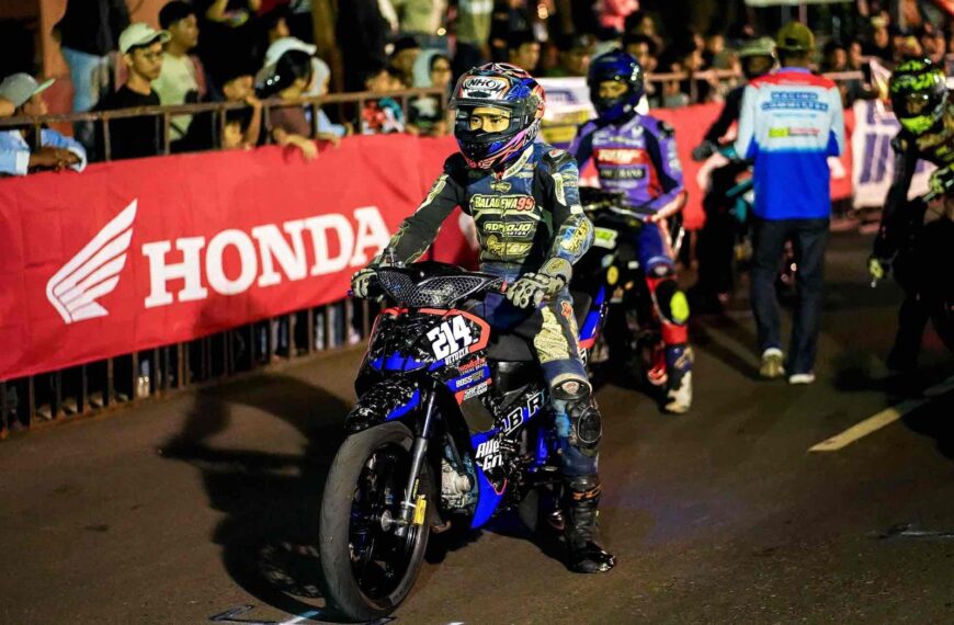 Fokus Tarung di Kelas Bebek 4Tak 130cc, HLB Racing Raih Dua Podium di Mbatu Night Race!