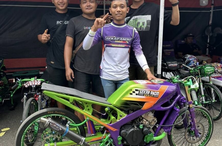 KPDP Ponorogo: “Perang” 6,8 Detik! Ninja 155cc Sekar Anom Group Tercepat Lewat Deska Anak Langit