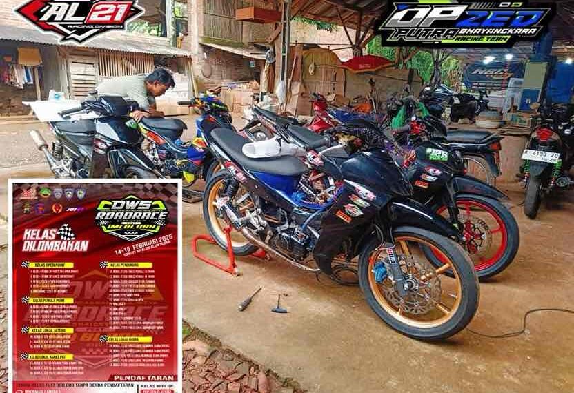 AL21 Racing Ft OP Zed Racing Team Siap Tampil All Out di CDWS Road Race Blora, Turunkan 7 Pembalap dan 6 Motor!