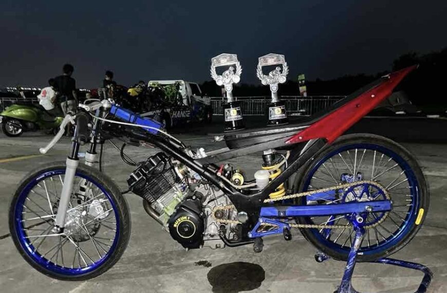 SDC Dragbike Semarang 2026: Debut FU Wungkul Prince Sagara KT x Pells Racing Solo Langsung Podium Terbaik