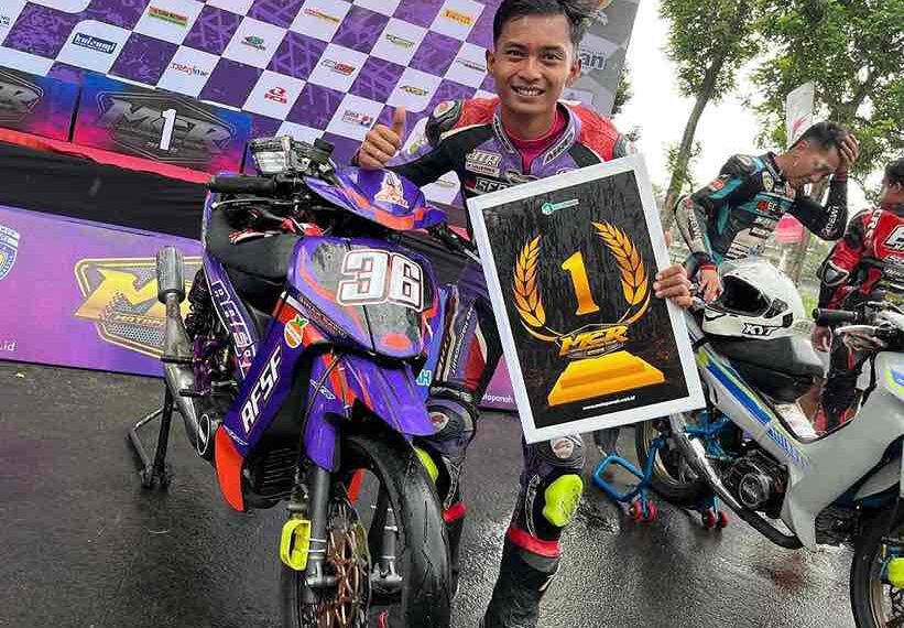 Final MCR 2025 Kediri: Rexy Kepo ‘Serba Usaha Marmer Tulungagung’ Kembali Raih Podium Terbaik Bebek 2Tak 116cc Open