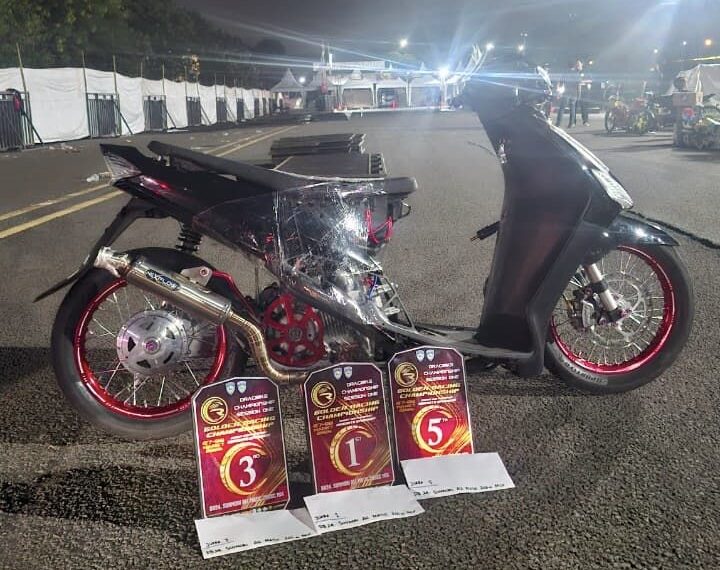 Matic Sunmori 200cc SRB x Ak Racing Mendominasi di GRD Meikarta 2026, Tiga Podium Berhasil Diraih