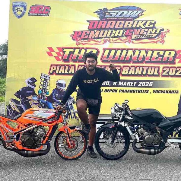 Ninja Sunmori 155cc Cong Motor Doa Ibu Magelang Pecah Telur di SDW 2026, Ninja 155cc Std Podium Ke 2!