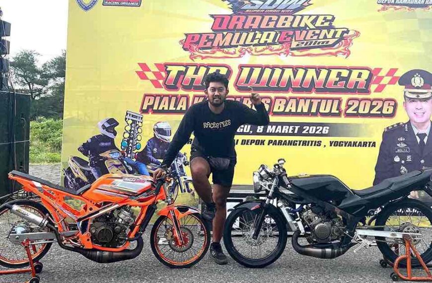 Ninja Sunmori 155cc Cong Motor Doa Ibu Magelang Pecah Telur di SDW 2026, Ninja 155cc Std Podium Ke 2!