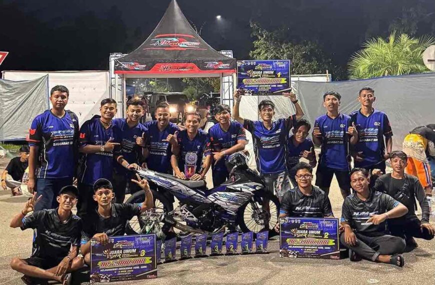 DragBike Siak: 5 Kali Event Belum Tergeser! MX King Pro Street 200cc Adhem Ayem NJM Kembali Borong Podium