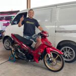Fiz R Sunmory 125cc Tejo Racing Ngawi Raih Poidium Terbaik di Black Dragbike Semarang Round 1 2026