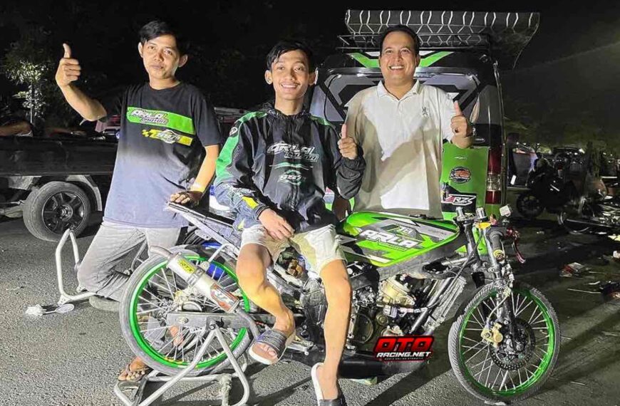 ADS Drag Bike Seri 2 Slawi: Datang Dari Bogor Arla Motor SS78 Beri Perlawanan Ketat dan Lanjutkan Tren Juara!