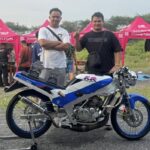 Ninja Sunmory 155cc Thailok Style SJA Family Jepara Pecah Telur di ADS Drag Bike Slawi Seri 2